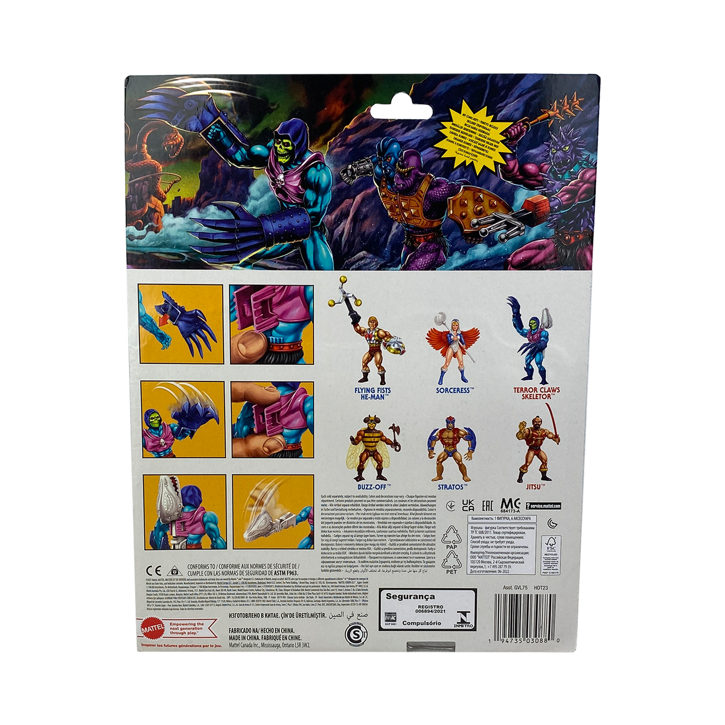 Masters Of The Universe Origins - Terror Claws Skeletor